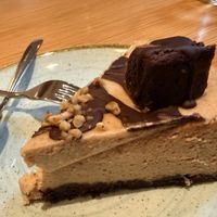 Peanut butter chocolate cheesecake!  at Fresh Sherway in Toronto