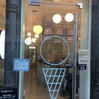 Front entrance at Van Leeuwen Ice Cream - 253 Columbus Ave in New York City