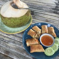 springrolls   at Colorful Hut in Koh Phangan
