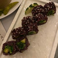 Vegan sushi   at Sanshi in Conegliano