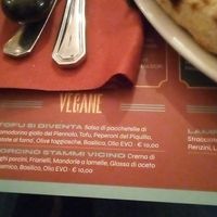 Vegan pizzas on the menu at Fra Diavolo in Genoa