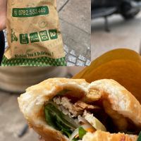 Vegan Bahn Mi  at Bánh Mì Chay - Nguyên Chi - Food Stall in Da Nang