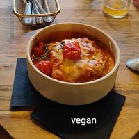 Vegane Lasagne at Cały Gaweł Cantine Bar Cafe in Sopot