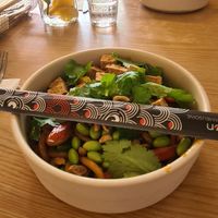 Vegan Bowl at Cały Gaweł Cantine Bar Cafe in Sopot