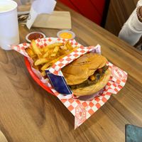 Chloe earth burgerr  at KGB in Kuala Lumpur