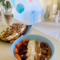 Veggie breakfast  at Habits in Holbox