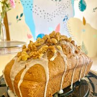 Vegan carrot cake🥕🥕  at Habits in Holbox