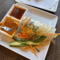 Spring rolls (comes with 3)  at Pacific Thai Cuisine in Pacific Grove