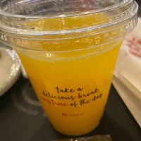 Freshly squeezed orange juice  at IST - Çay Saati - T1 in Istanbul