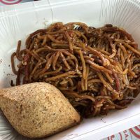 veggie noodles seem vegan  at IST - Çay Saati - T1 in Istanbul