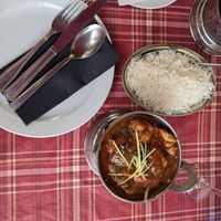 Soja Curry at Aromas de la India in Tenerife