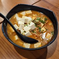 Kimchi ramen with tofu added at Daiichi Ramen in Hilo