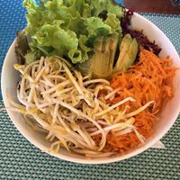 Salad with lemon dressing   at Viva la Pepa in El Calafate