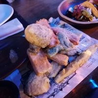 Tempura at Mirlo La Caleta in Tenerife