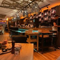 Interior of upper floor of restaurant .  at Mirlo La Caleta in Tenerife