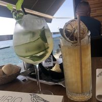 Delicious cocktails  at Mirlo La Caleta in Tenerife