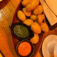 Papas arrugadas  at Mirlo La Caleta in Tenerife