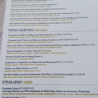 The ceviche and bruschetta were delicious at Mirlo La Caleta in Tenerife