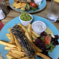 Vegan Fish & Chips   at No 1 High Street Bar in Edinburgh