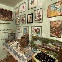 Various artwork   at Glitter Thicket in Nyack