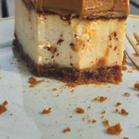 Lotus cheesecake at Café Milchmädchen in Dresden