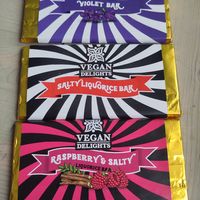 They only had these three bars available at Vegan Delights Chocolate Factory in Uppsala