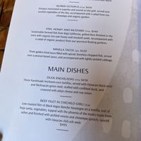   at Los Danzantes in Mexico City