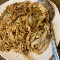 chow meann with hand pulled noodle  at wonderful in Millbrae