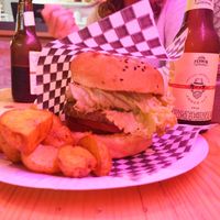 Hamburguesa Americana at Spice in Manizales