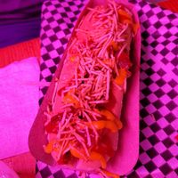 Hotdog at Spice in Manizales
