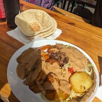 Vegan Teller Plus at Sahara Imbiss - Bergmannstr in Berlin