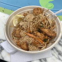Tofu Pad Thai!  at Vegan Thai Food - Food Stall in North West London
