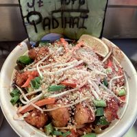 Tofu padthai  at Vegan Thai Food - Food Stall in North West London