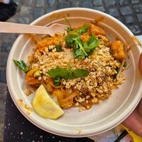 Pad thai at Vegan Thai Food - Food Stall in North West London