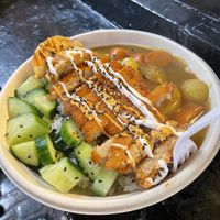 Katsu curry  at Vegan Thai Food - Food Stall in North West London