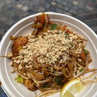 Pad Thai with tofu   at Vegan Thai Food - Food Stall in North West London