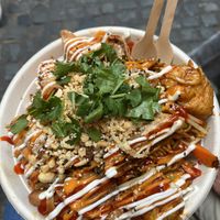 Mixed Plate  at Vegan Thai Food - Food Stall in North West London