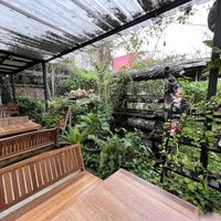 Outdoor seating   at 9 Salads นายน์สลัด in Bangkok