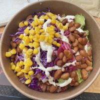 Make your own bowl. All vegan including vegan mayonnaise.   at Taqado - Dubai Mall in Dubai