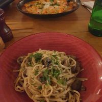Mushroom linguine: nice mushrooms, good creaminess, bit bland at Rococo in Point Cook