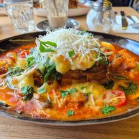 Vegetable lasagne $37: SO tasty with bits of pesto, although too expensive at Rococo in Point Cook