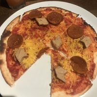 Massive Gluten Free Chicken and Pepperoni Pizza!!!    at Prezzo in Didcot