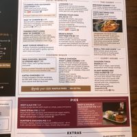 Menu 4 (Jan 2022) at The George Wallis in Wolverhampton