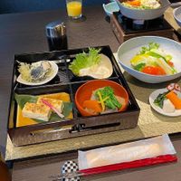 Vegan breakfast   at Hotel Sun Hitoyoshi - ホテル サン人吉 in Hitoyoshi