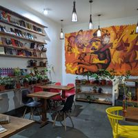 Interior at Alfajoreria Vegana in Santiago