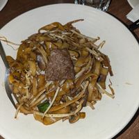 Noodle dish at Vegan Planet in North West London