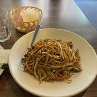 Special noodles  at Vegan Planet in North West London