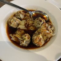 Wonton in spicy sauce  at Vegan Planet in North West London