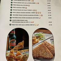 Menu  at Vegan Planet in North West London