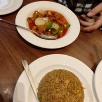 Cantonese Style Sweet and Sour Chicken at Vegan Planet in North West London